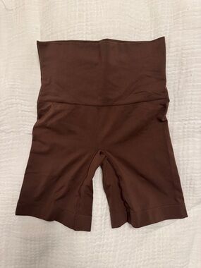 SKIMS High Waisted Shorts (Shapewear) in Cocoa